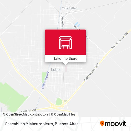 Chacabuco Y Mastropietro map
