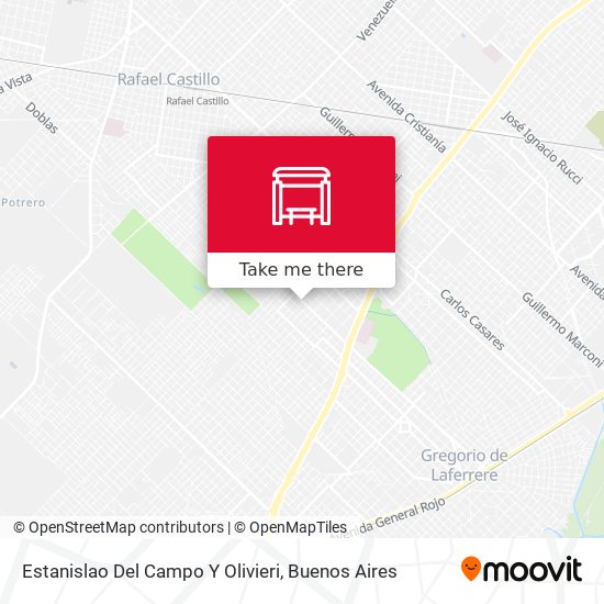Estanislao Del Campo Y Olivieri map