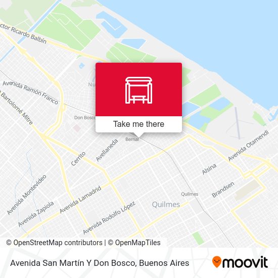 Mapa de Avenida San Martín Y Don Bosco