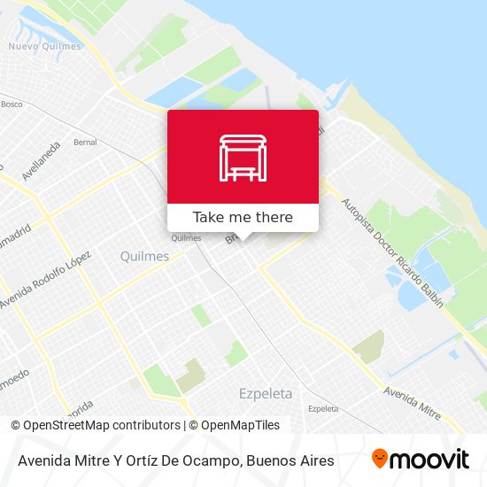 Mapa de Avenida Mitre Y Ortíz De Ocampo