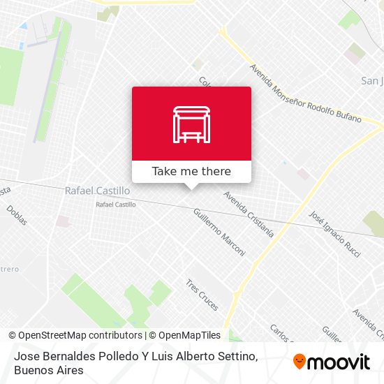 Mapa de Jose Bernaldes Polledo Y Luis Alberto Settino