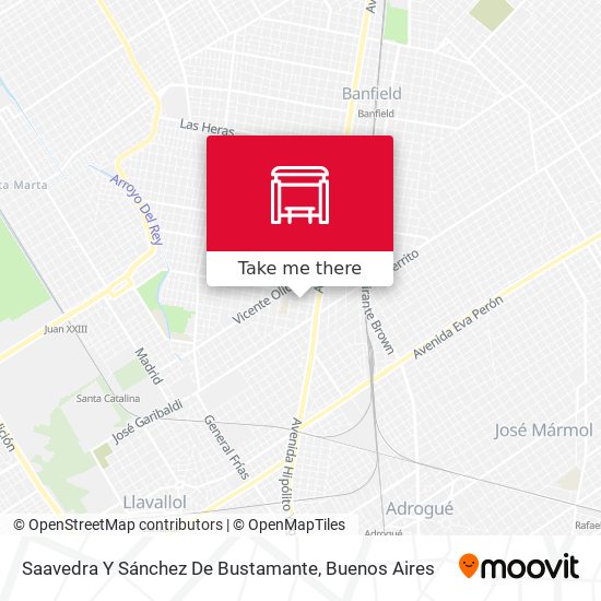 Saavedra Y Sánchez De Bustamante map