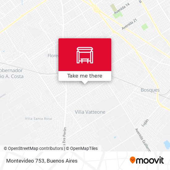 Montevideo 753 map