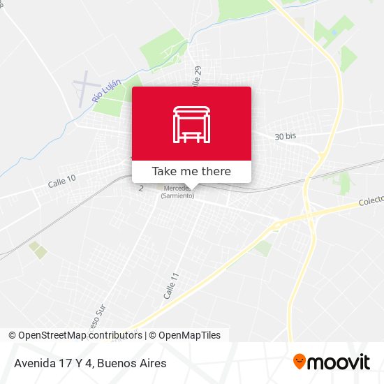 Mapa de Avenida 17 Y 4