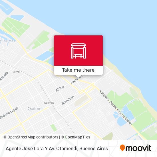 Agente José Lora Y Av. Otamendi map