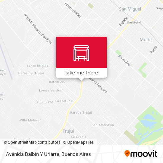 Mapa de Avenida Balbín Y Uriarte