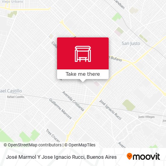 Mapa de José Marmol Y Jose Ignacio Rucci