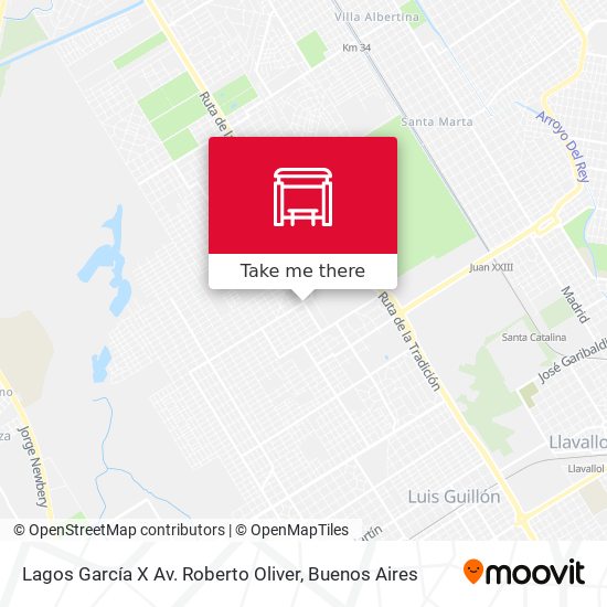 Mapa de Lagos García X Av. Roberto Oliver