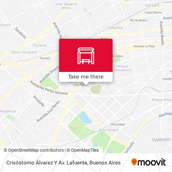 Crisóstomo Álvarez Y Av. Lafuente map