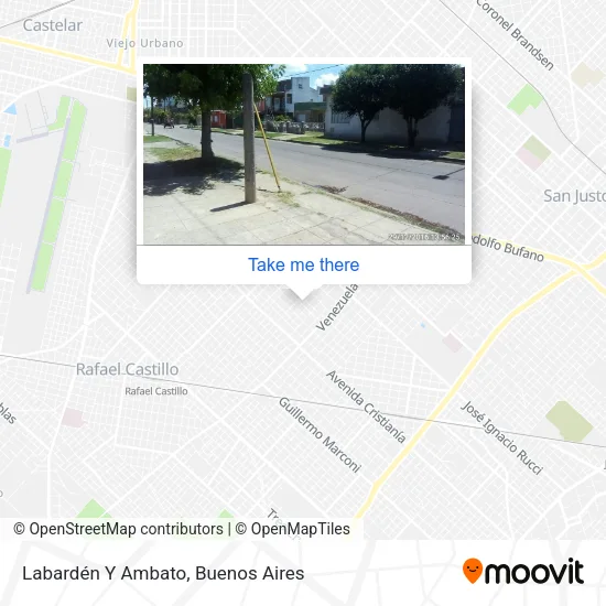 Labardén Y Ambato map