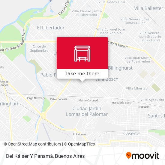 Del Káiser Y Panamá map