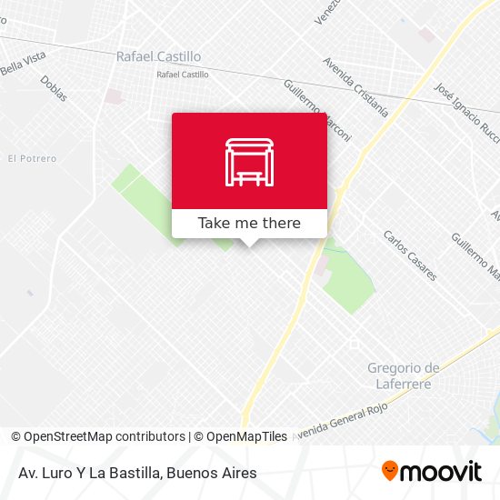 Av. Luro Y La Bastilla map