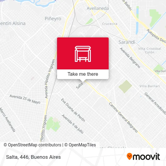 Salta, 446 map