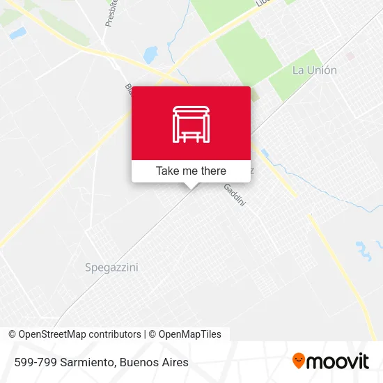 599-799 Sarmiento map