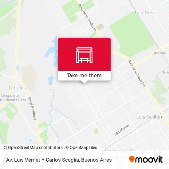 Av. Luis Vemet Y Carlos Scaglia map