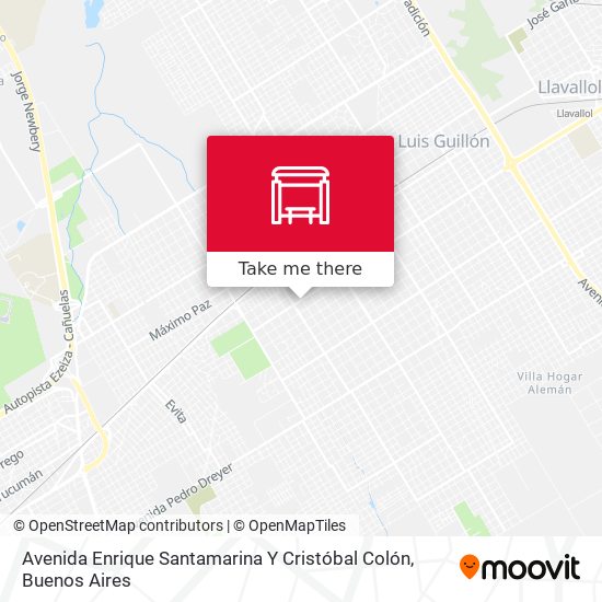 Mapa de Avenida Enrique Santamarina Y Cristóbal Colón