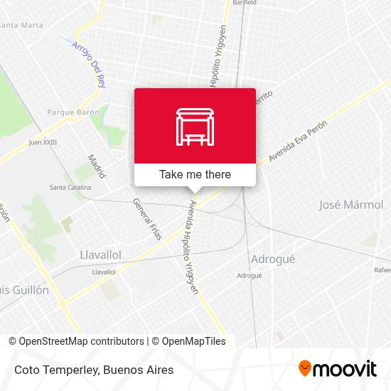 Coto Temperley map
