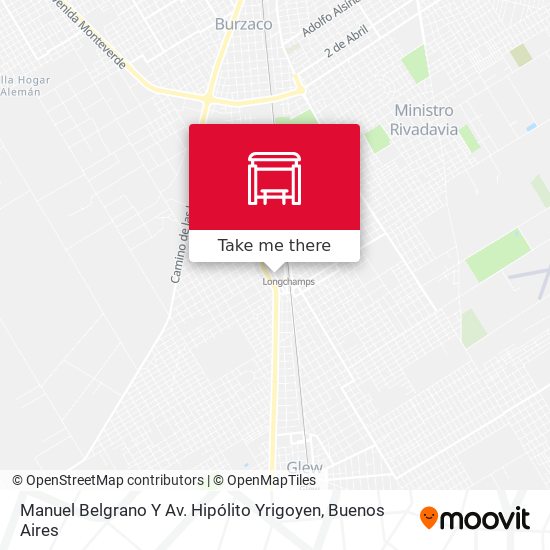 Manuel Belgrano Y Av. Hipólito Yrigoyen map