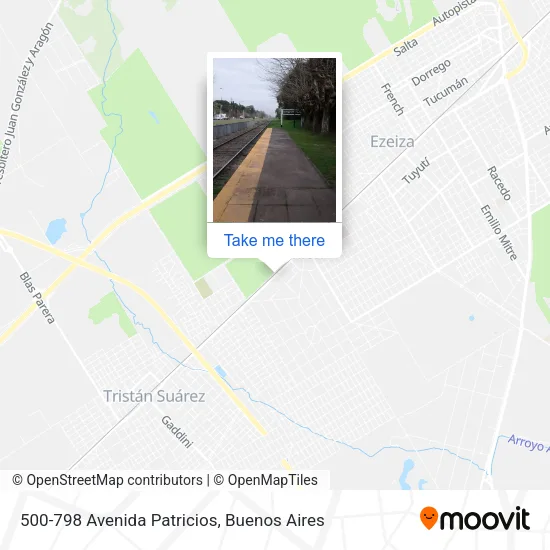 500-798 Avenida Patricios map