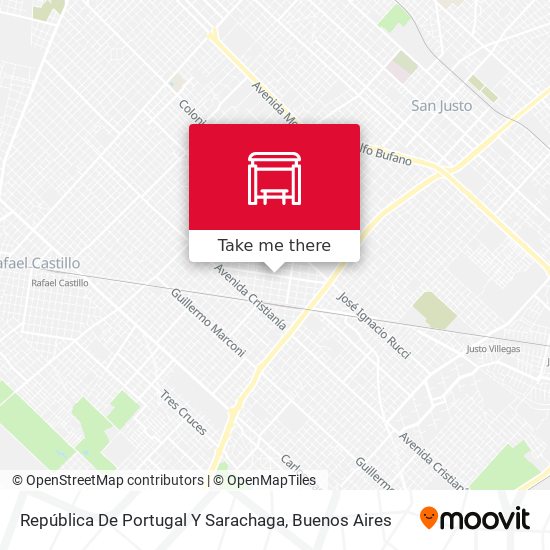 República De Portugal Y Sarachaga map