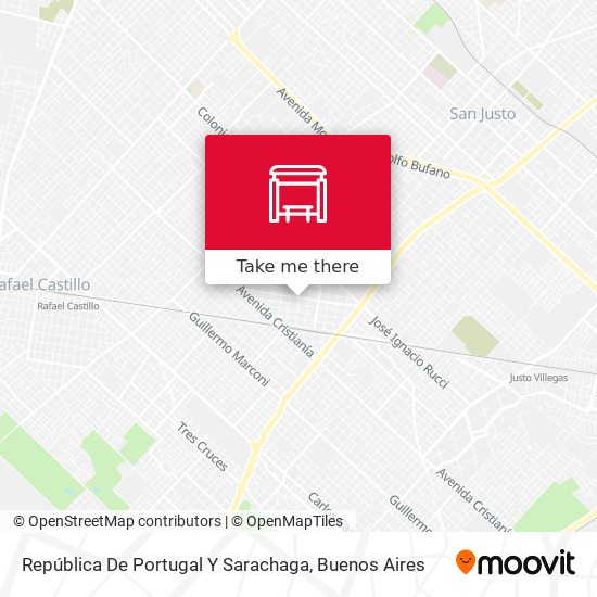 República De Portugal Y Sarachaga map