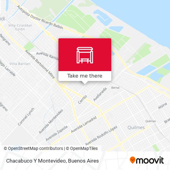 Mapa de Chacabuco Y Montevideo