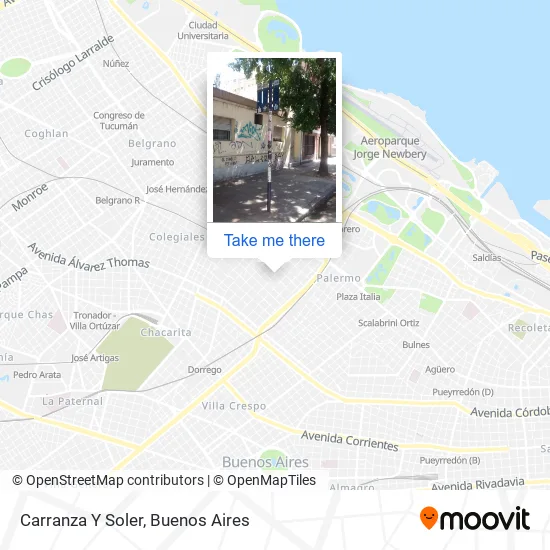 Carranza Y Soler map
