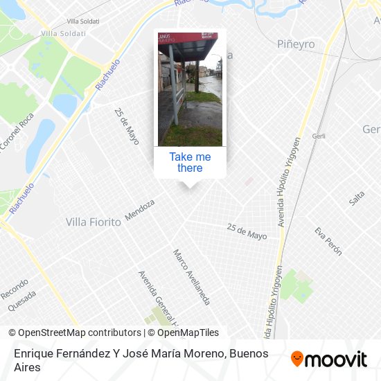 Enrique Fernández Y José María Moreno map