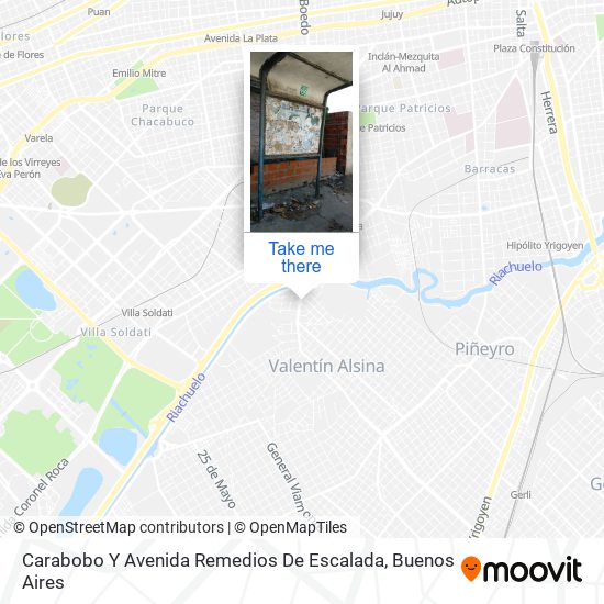 Carabobo Y Avenida Remedios De Escalada map