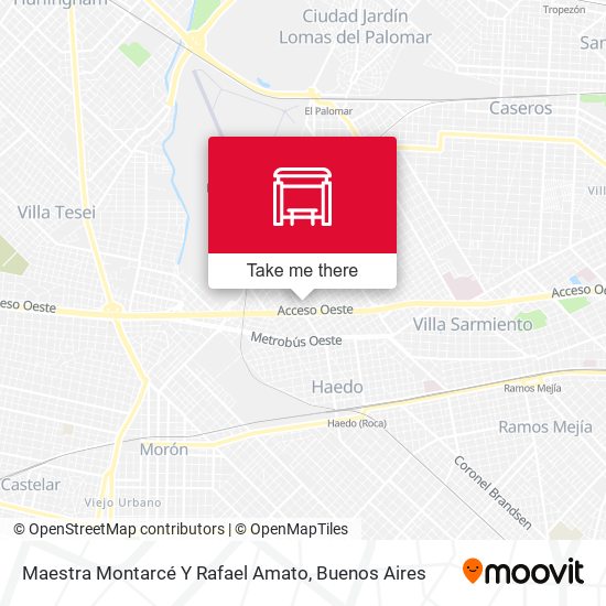 Maestra Montarcé Y Rafael Amato map