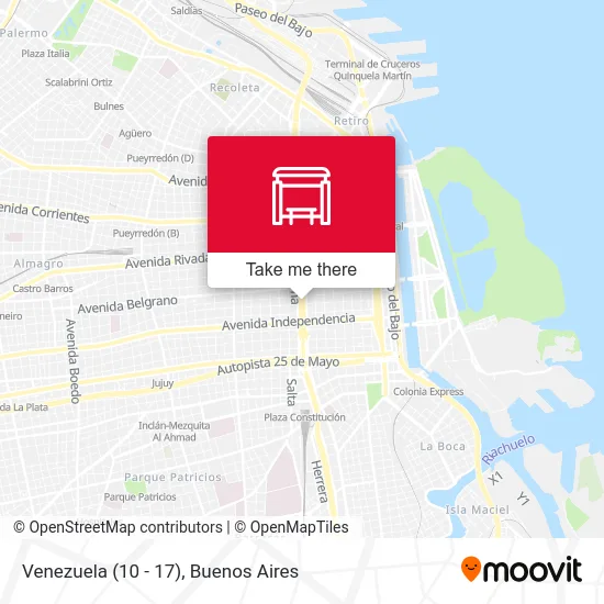 Venezuela (10 - 17) map