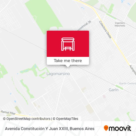 Avenida Constitución Y Juan XXIII map
