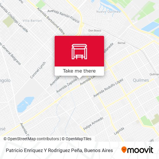 Patricio Enriquez Y Rodríguez Peña map