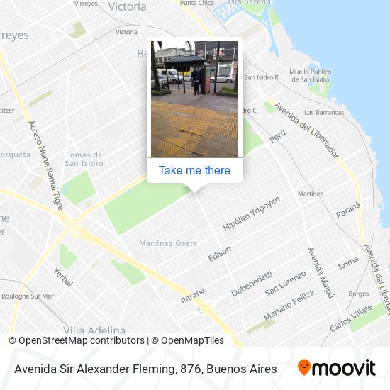 Avenida Sir Alexander Fleming, 876 map