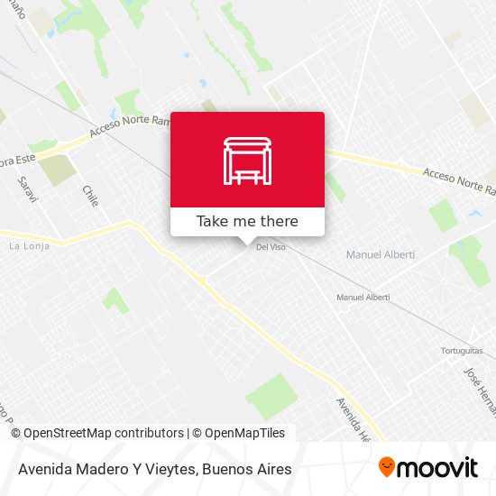 Avenida Madero Y Vieytes map