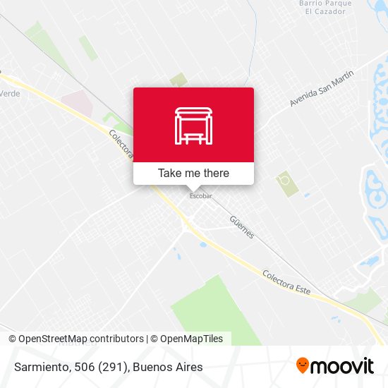 Sarmiento, 506 (291) map