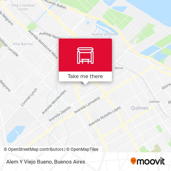 Mapa de Alem Y Viejo Bueno
