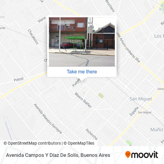 Avenida Campos Y Díaz De Solís map