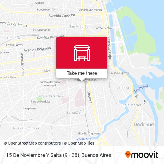 15 De Noviembre Y Salta (9 - 28) map