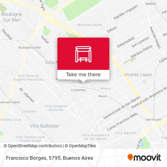 Francisco Borges, 5795 map