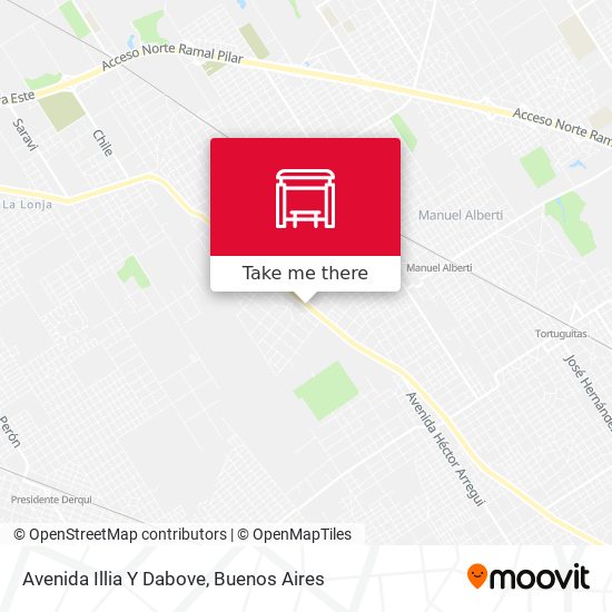 Avenida Illia Y Dabove map