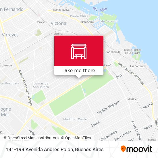 141-199 Avenida Andrés Rolón map