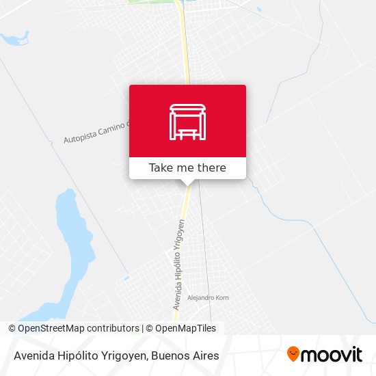 Mapa de Avenida Hipólito Yrigoyen