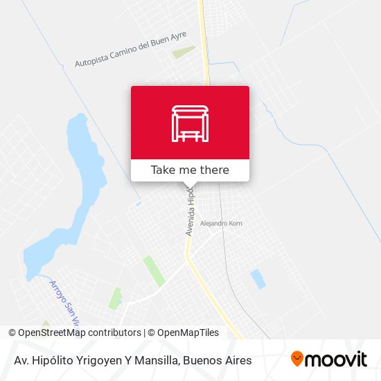 Mapa de Av. Hipólito Yrigoyen Y Mansilla