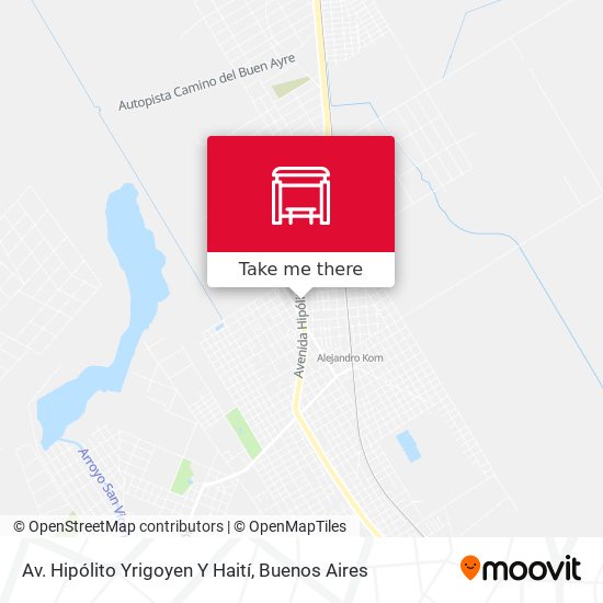 Av. Hipólito Yrigoyen Y Haití map