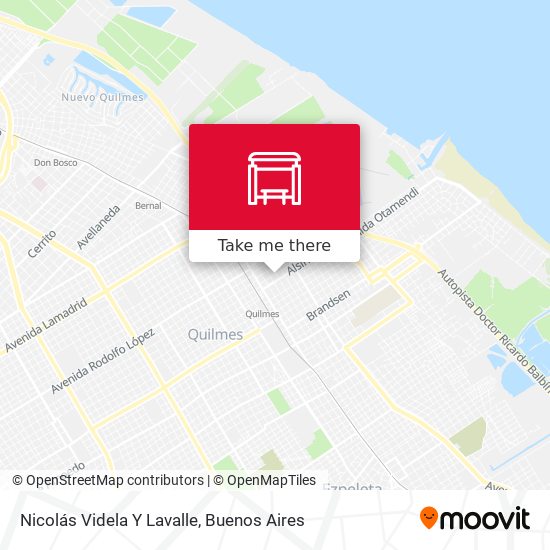Mapa de Nicolás Videla Y Lavalle