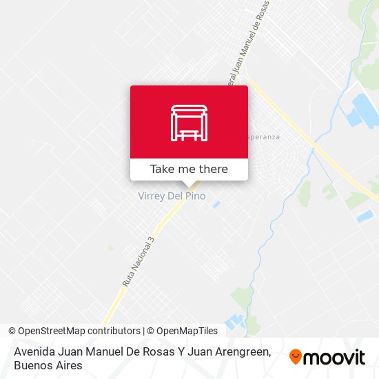 Avenida Juan Manuel De Rosas Y Juan Arengreen map