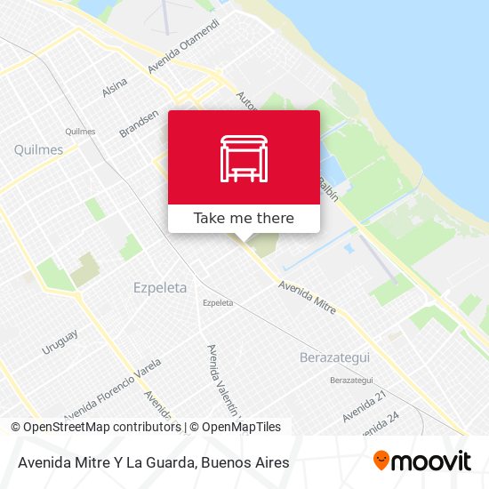 Avenida Mitre Y La Guarda map