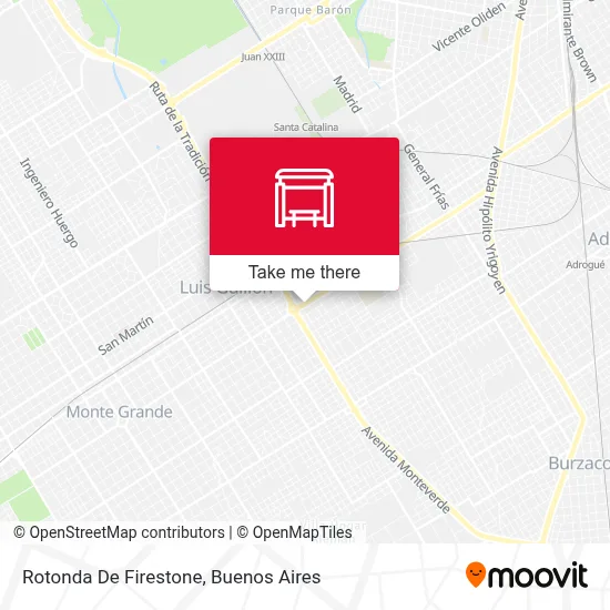 Rotonda De Firestone map