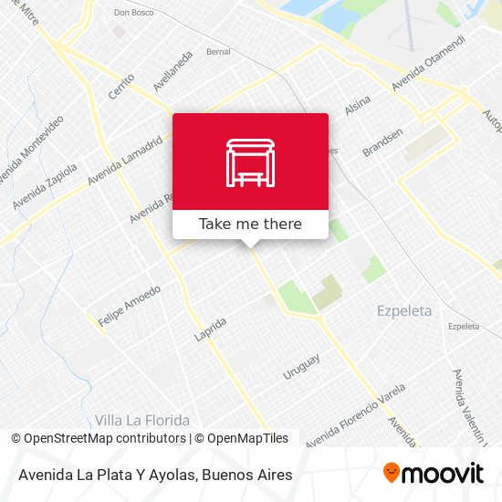 Mapa de Avenida La Plata Y Ayolas